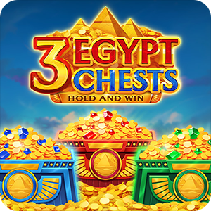 3 EGYPT CHESTS