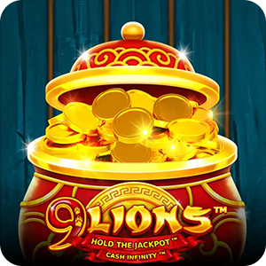 9 LIONS HOLD THE JACKPOT LOVE THE JACKPOT